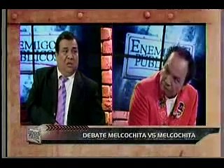 El debate de la risa entre Melcochita y Manolo Rojas