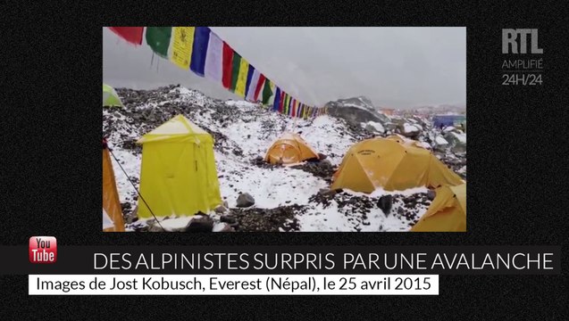 Au Népal, des alpinistes surpris par une avalanche