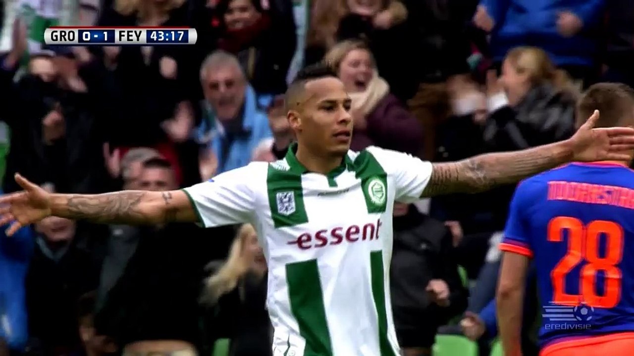 Wspaniała bramka Chery'ego dla Groningen