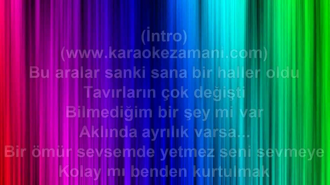 Ebru Gündeş - Akıllı Ol - 2001 TÜRKÇE KARAOKE