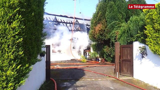Le Trévoux (29). L'incendie d'un pavillon fait une victime
