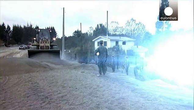 Chile: Volcanic ash clean-up underway amid fears Calbuco could erupt again