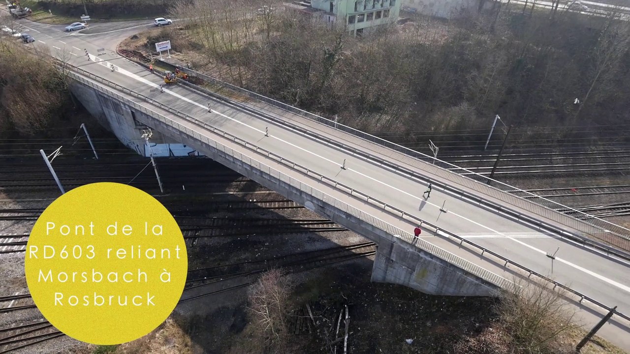Déconstruction - reconstruction du pont de Rosbruck