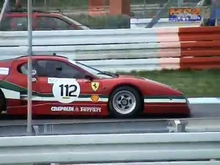 Ferrari Historic Challenge - epic footage Engine Car sound Ferrari 330 p - 512 BB - 250 GT - Daytona