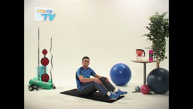 Besoin2sport - Stretching - Cuisses & Fessiers (allongé) - Niveau : facile