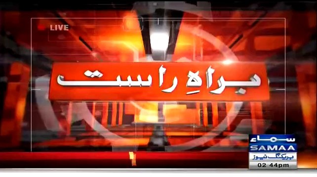 Reham Khan Media Talk after Meeting Patients in Lady Reading Hospital