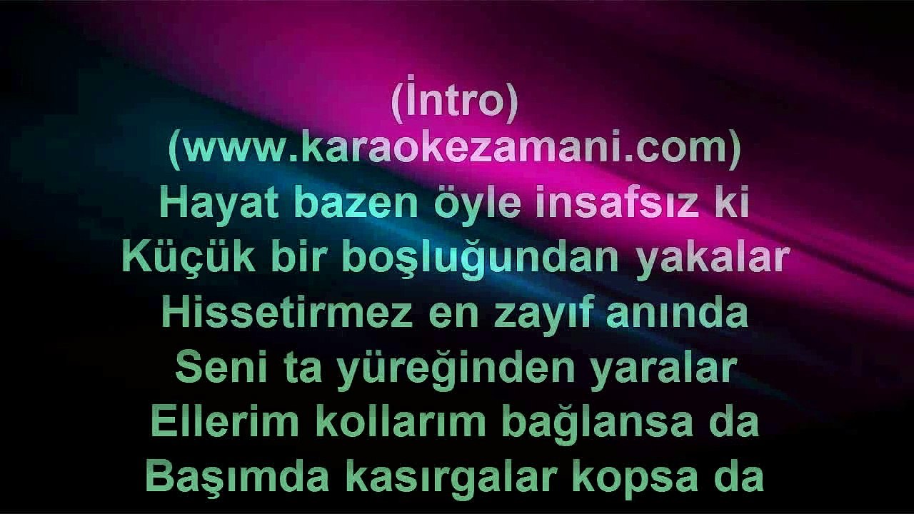 Ebru Gündeş - Biliyorsun - (Sezen Aksu) - 2003 TÜRKÇE KARAOKE