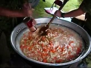 陸上自衛隊　カレーライスの作り方