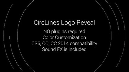 After Effects Project Files - CircLines Logo Reveal - VideoHive 9475175