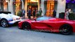 Bugatti Lor Blanc Hit Ferrari Laferrari - Expensive accident!