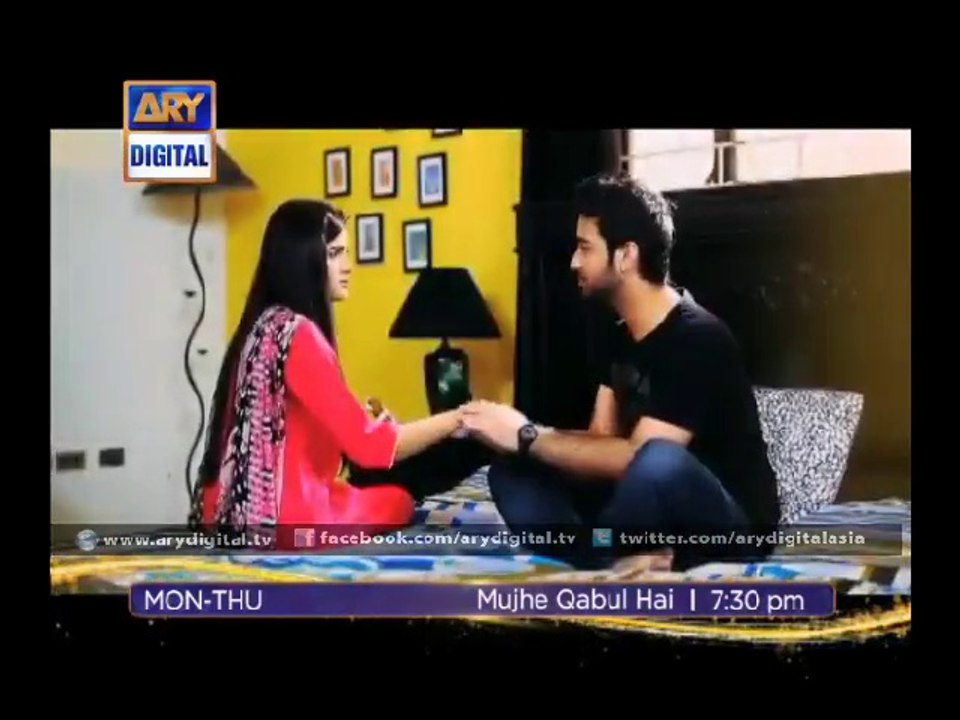 'Mujhe Qabul Hai' Monday to Thursday at 7:30 pm...
