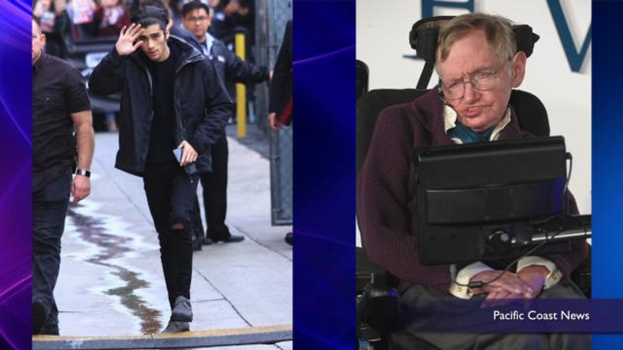 Stephen Hawking says in parallel universe, Zayn Malik is still in One Direction