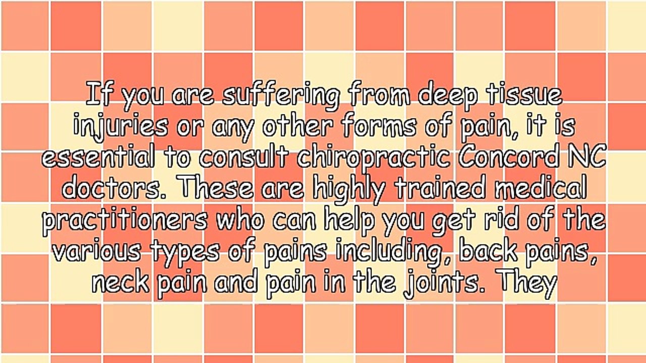 Why It Is Important To Visit Chiropractic Concord NC Doctors