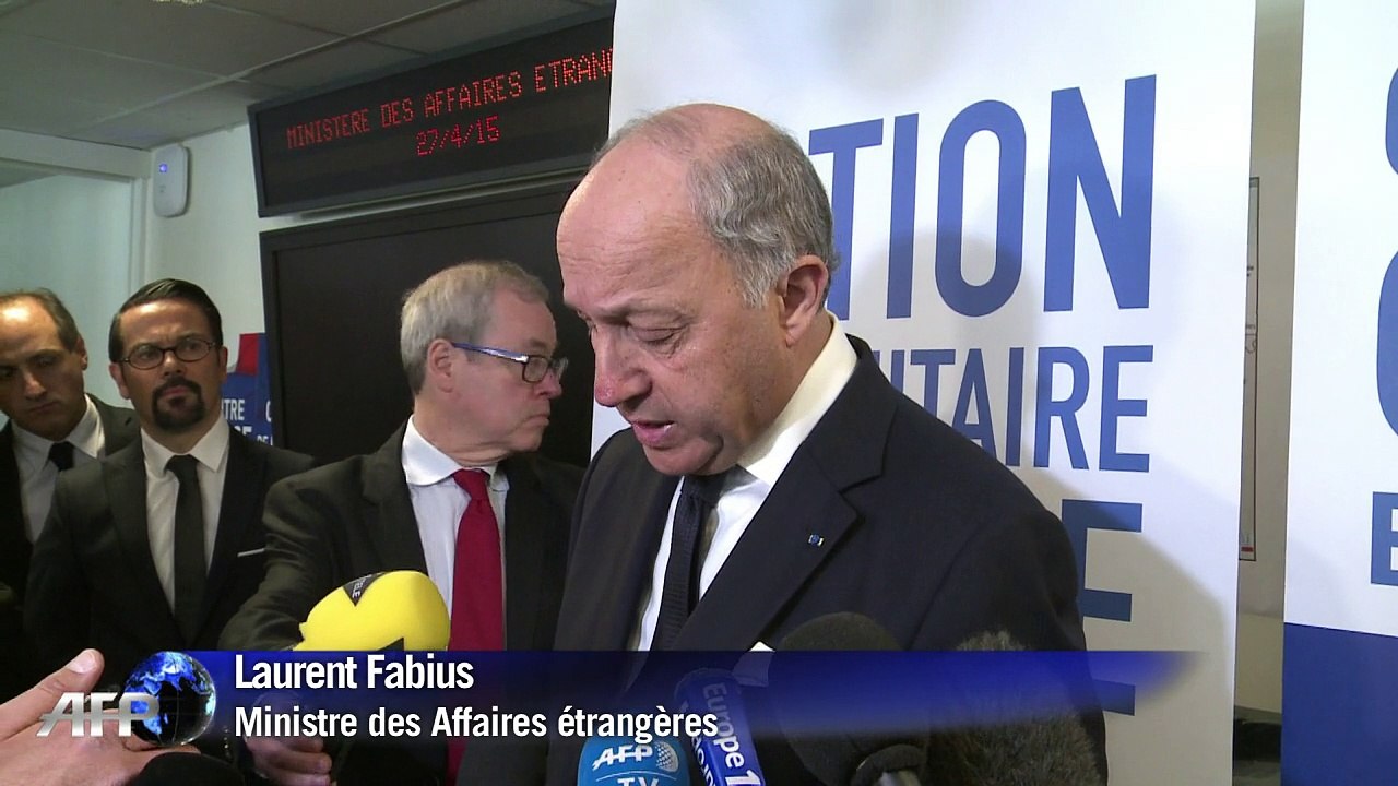 Fabius : « Nous sommes encore sans nouvelles de 676 de nos compatriotes »
