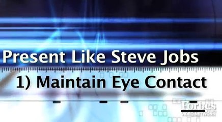 Present Like Steve Jobs