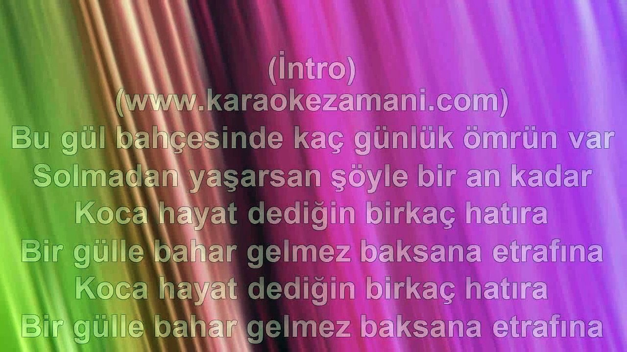 Ebru Gündeş - Ölümsüz Aşklar - 2008 TÜRKÇE KARAOKE