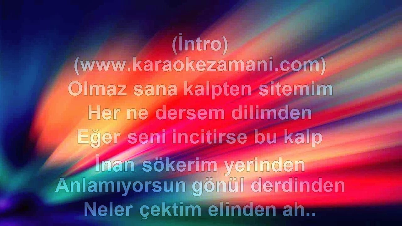 Ebru Gündeş - Sadece Sevdim - 2008 TÜRKÇE KARAOKE