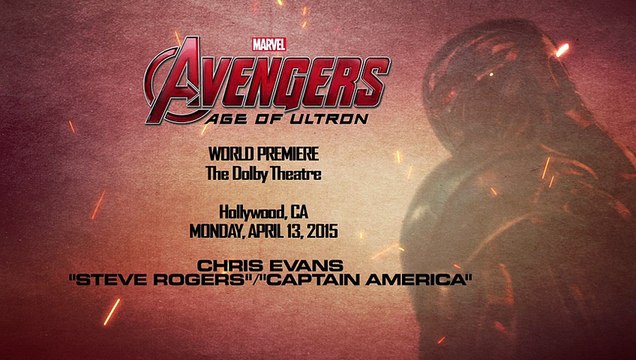 Avengers: Age of Ultron - Premiere - Chris Evans