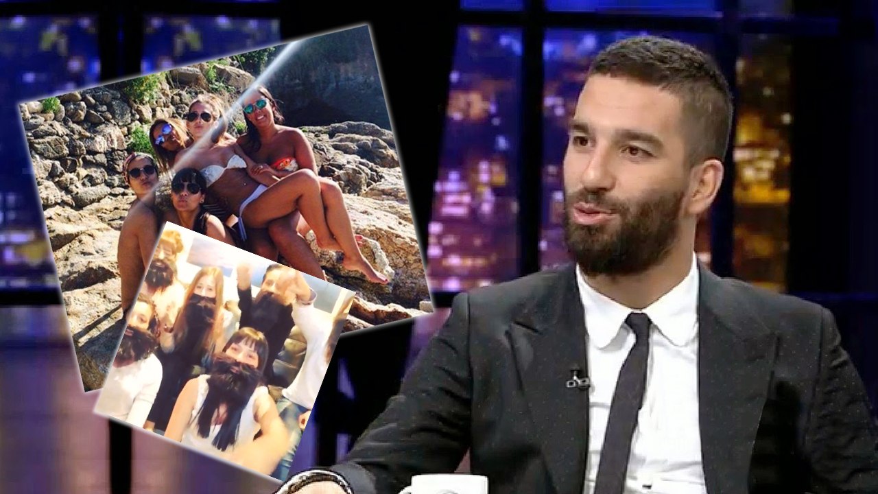 Güzel hayranları Arda Turan'a klip çekti