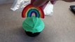 Decorating Cupcakes #34:  Rainbow Cupcakes