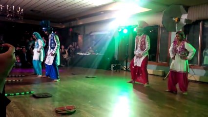 Pakistani and American Wedding Bhangra Dance