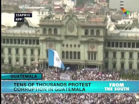 Guatemalan Protests Demand President's Resignation