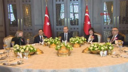 Cumhurbaşkanı Erdoğan?dan, Aym Başkanı ve Üyelerine Öğle Yemeği