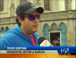 Pintura en la Basílica del Voto Nacional genera preocupación