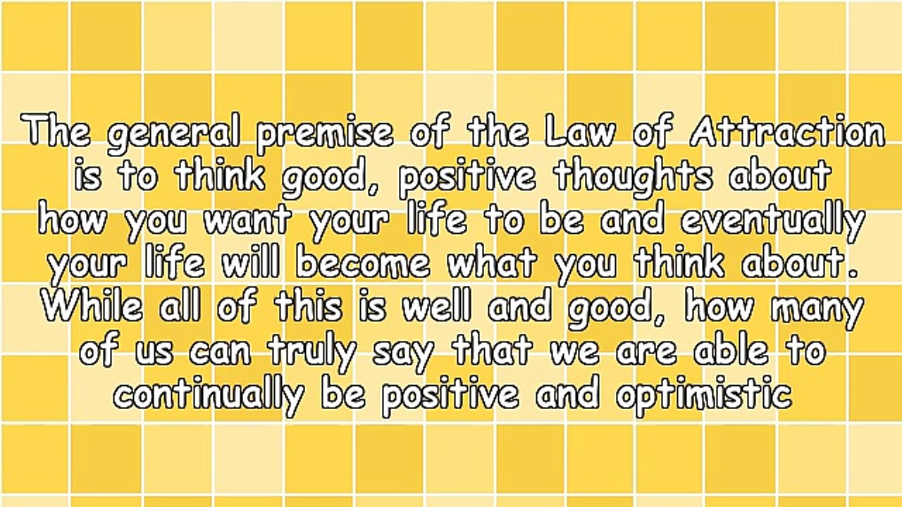 The Law Of Attraction And Leveraging Negative Thoughts