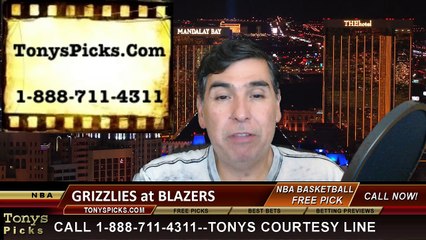 NBA Game 4 Free Pick Prediction Portland Trailblazers vs. Memphis Grizzlies Odds Playoff Preview 4-27-2015