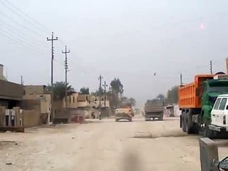 Road Side Bomb in Iraq