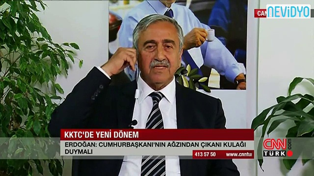 KKTC Cumhurbaşkanı'ndan Erdoğan'a cevap