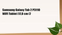 Samsung Galaxy Tab 2 P3110 WIFI Tablet (17,8 cm (7