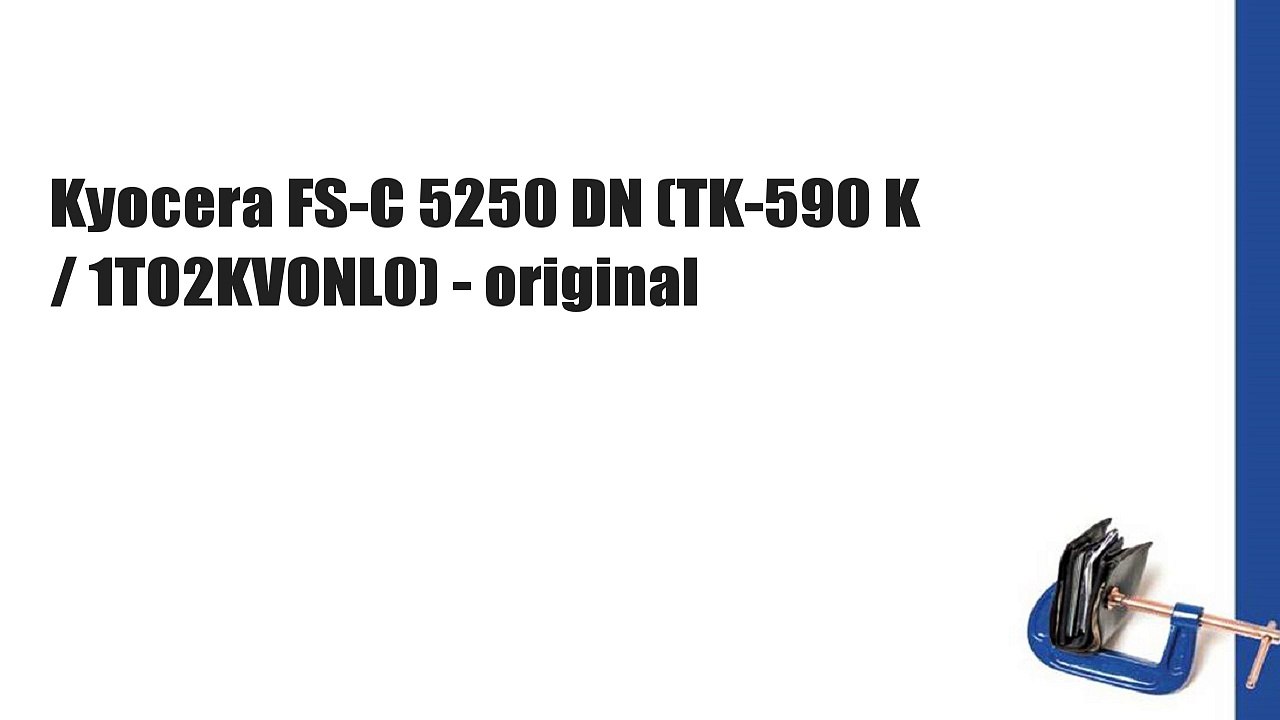 Kyocera FS-C 5250 DN (TK-590 K / 1T02KV0NL0) - original