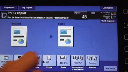 Demonstration Panel ineo +224e +284e +364e