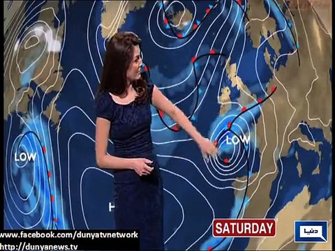 Dunya News - Reham blames MET department forecasting the weather
