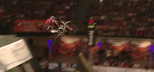 Maikel Melero's crash at Night of the jumps in Munich!