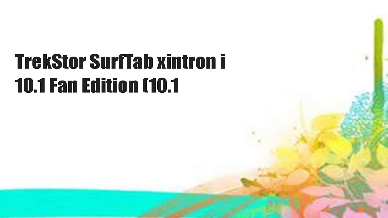 TrekStor SurfTab xintron i 10.1 Fan Edition (10.1