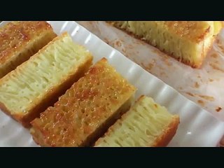 How to Make Kuih Bingka Ambon (Ambon Honeycomb Cake; Kue Bika Ambon) *