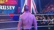 Wwe Rusev lays out John Cena Raw, April 13, 2015