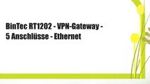 BinTec RT1202 - VPN-Gateway - 5 Anschlüsse - Ethernet
