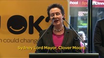 Sydney's Lord Mayor Clove Moore speaks at the R U OK?Day 2011 event