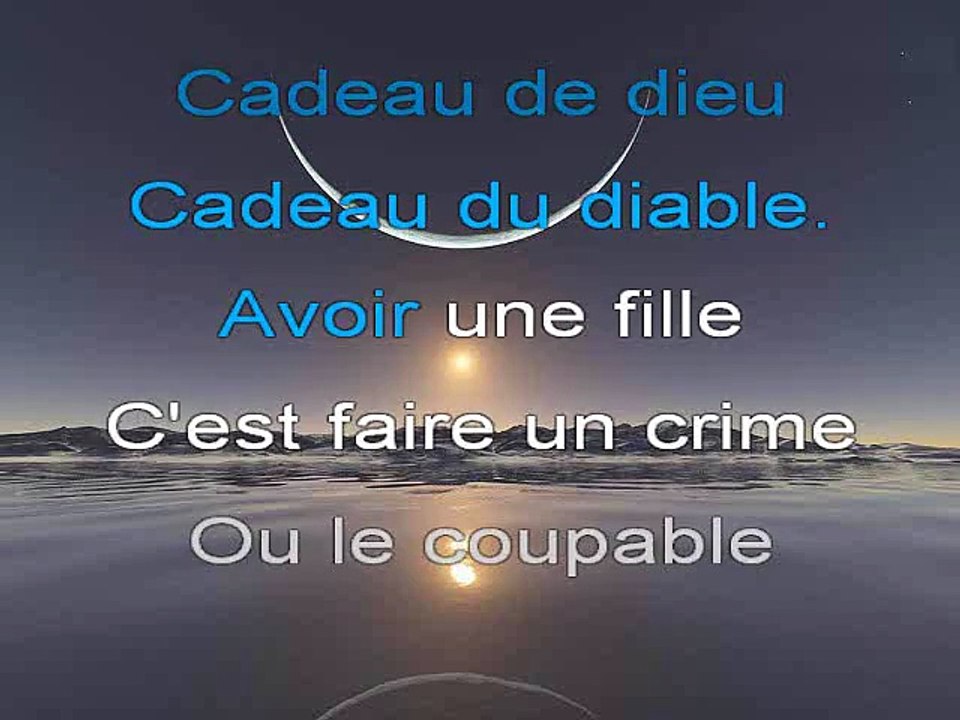 KARAOKE SEBASTIEN EL CHATO - Avoir une fille