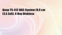 Qnap TS-412 NAS-System (8,9 cm (3,5 Zoll), 4-Bay Diskless