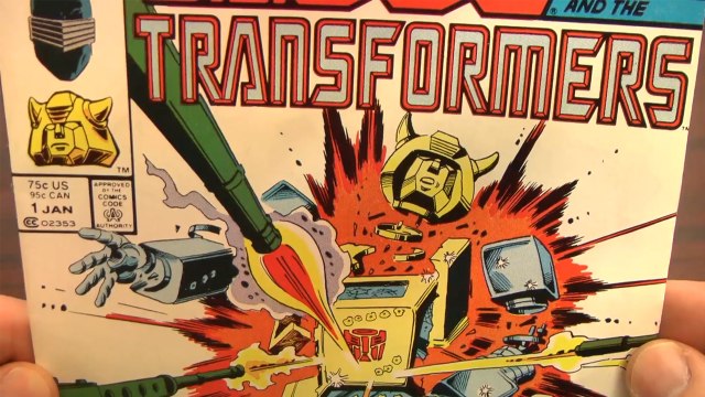 CGR Comics - G.I. JOE and the TRANSFORMERS #1 comic book review