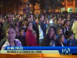 20 mil fieles recibieron a la Virgen del Cisne