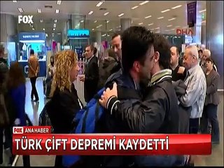 Nepal'deki korkunç deprem anlarını Türk çift böyle kaydetti