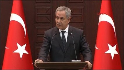 2hükümet Sözcüsü Arınç, Helallik İsteyerek Veda Etti