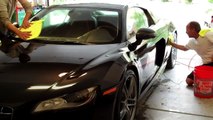 2011 Audi R8 paint correction and sealing by Innovative Detailing