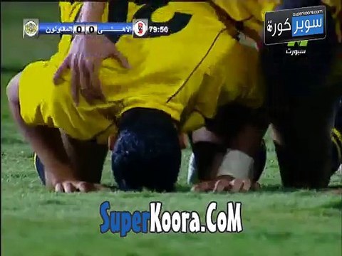هدف المقاولون الأول ( الأهلي 0-1 المقاولون العرب ) الأسبوع 27 - الدوري المصري الممتاز